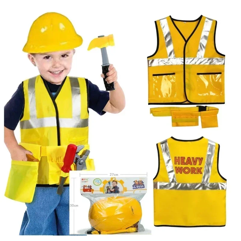 Construction Worker Costumes f - огляд і ціна Kids Toys Set