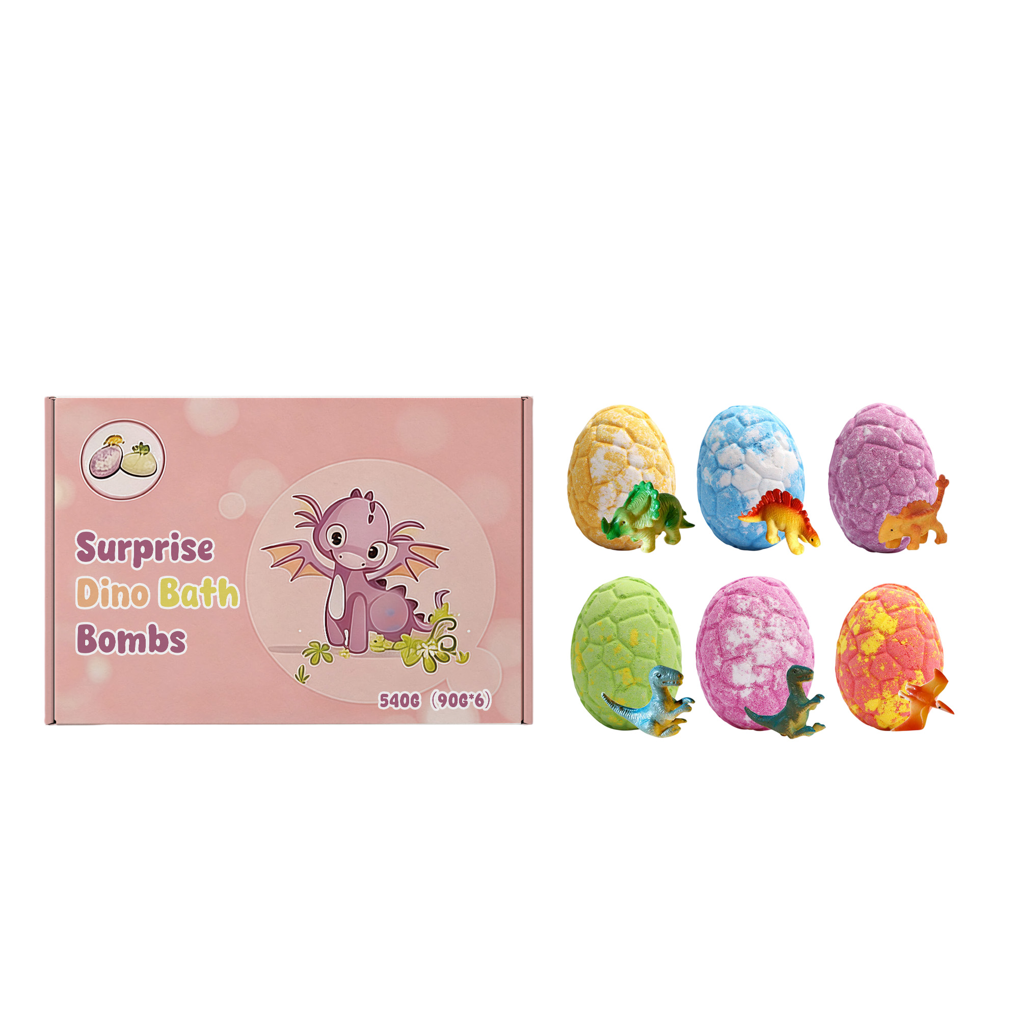 Dinosaur Egg Bath Bombs for Ki - огляд і ціна Kids Toys Dinosaur