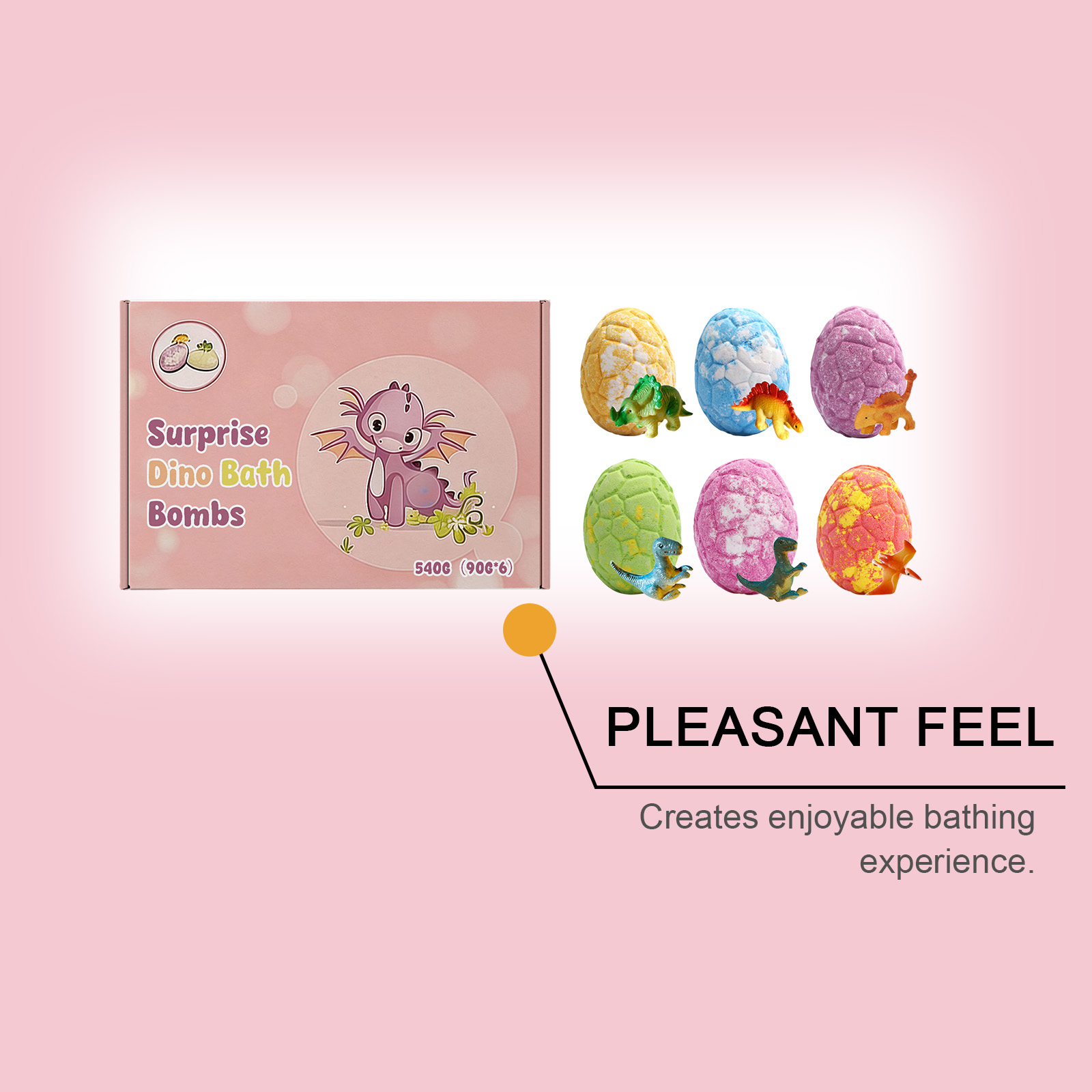 Dinosaur Egg Bath Bombs for Ki - огляд і ціна Kids Toys Dinosaur