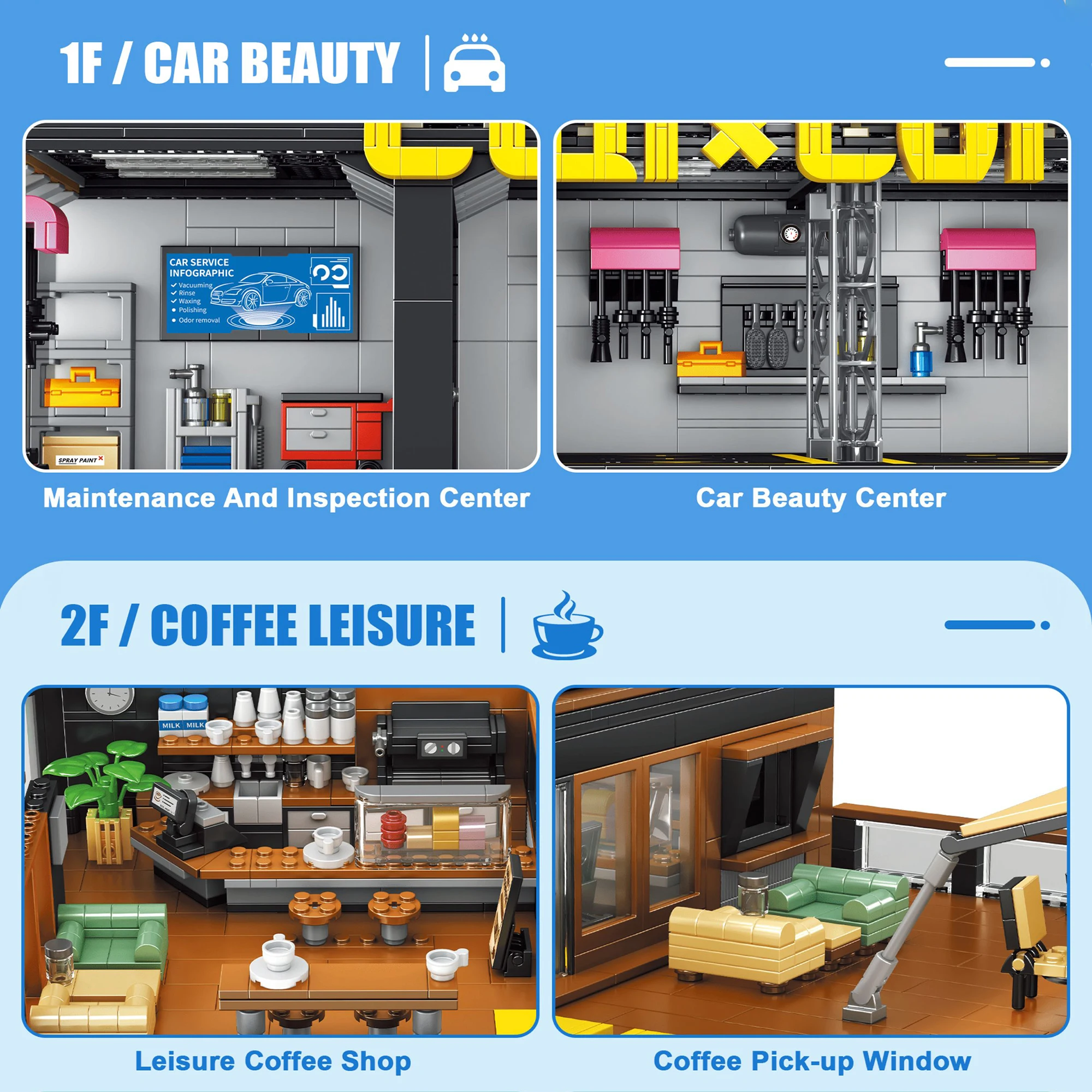 Coffee Auto Repair Shop Coffee - огляд і ціна Kids Toys Stores