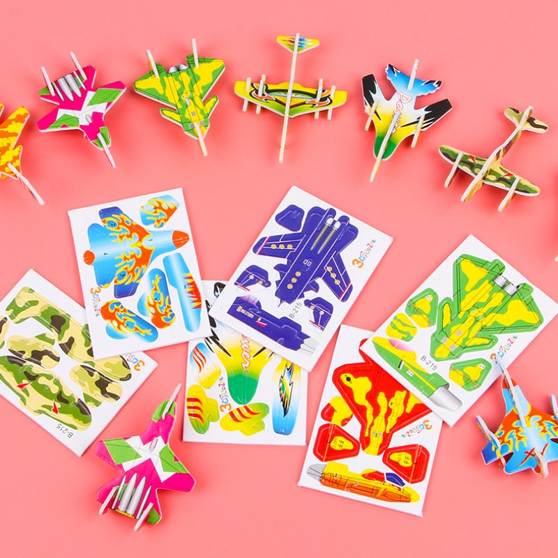 10pcs Creative Cute Paper Plan - огляд і ціна Kids Toys Dinosaur