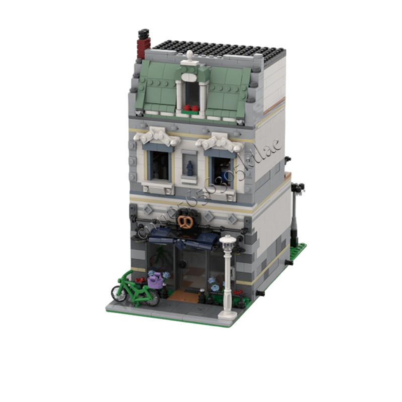 1268PCS MOC City Street Views  - огляд і ціна Kids Toys Blocks
