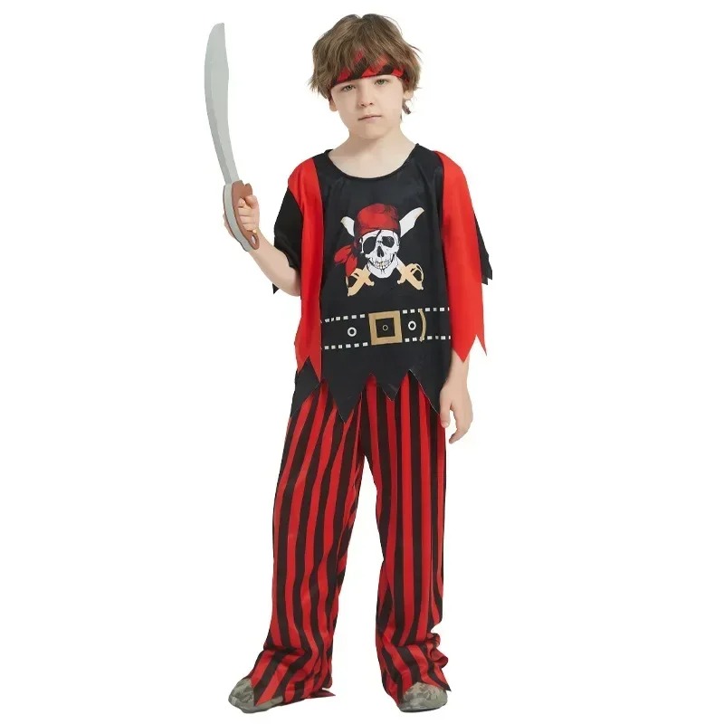 Kids Pirate Skull Dress Up Cos - огляд і ціна Kids Toys Set