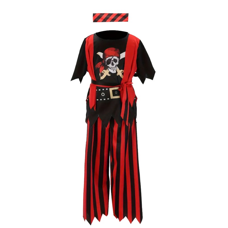 Kids Pirate Skull Dress Up Cos - огляд і ціна Kids Toys Set