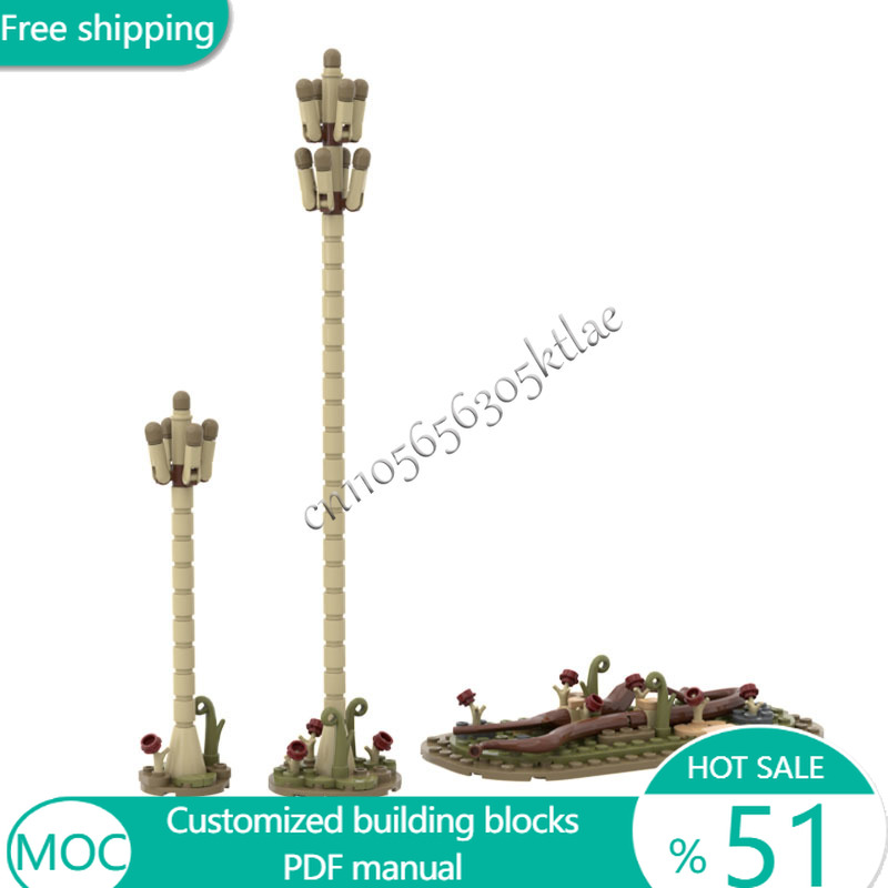 150 PCS Trees Prototaxites log - огляд і ціна Kids Toys Blocks