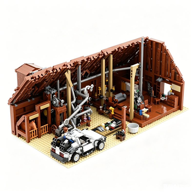 3362PCS Back To The Future Doc - огляд і ціна Kids Toys Blocks