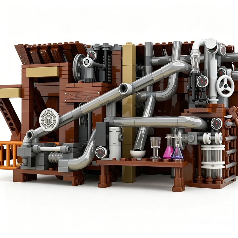 3362PCS Back To The Future Doc - огляд і ціна Kids Toys Blocks