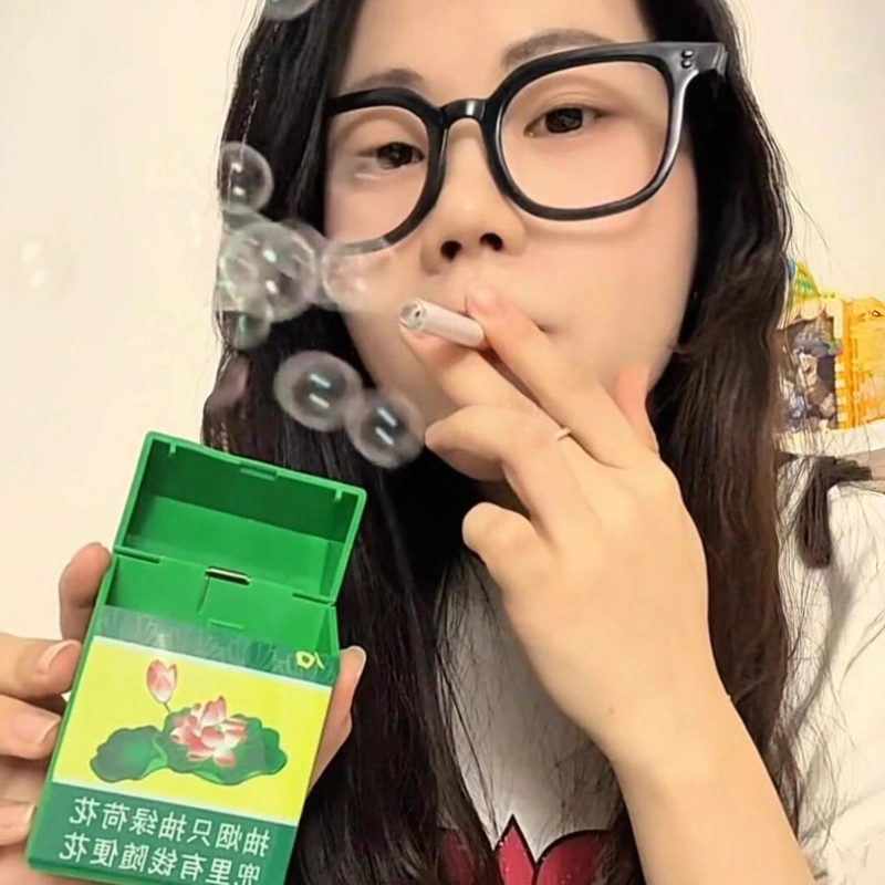 Creative Plastic Cigarette Box - огляд і ціна Bubble Machine Outdoor