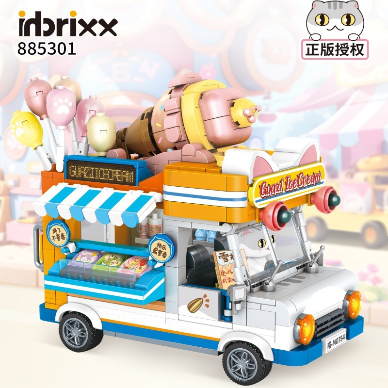 Inbrixx Cats Car Building Bloc - огляд і ціна Kids Toys Stores