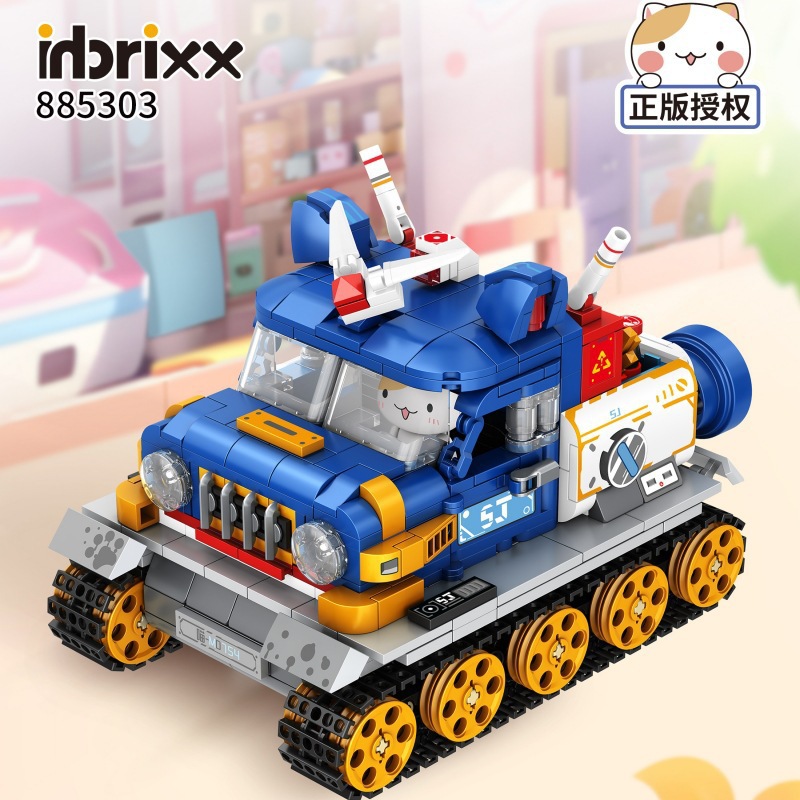 Inbrixx Cats Car Building Bloc - огляд і ціна Kids Toys Stores