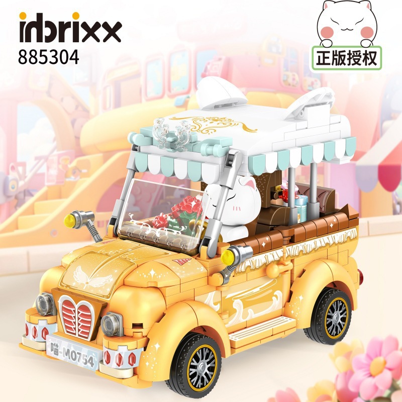 Inbrixx Cats Car Building Bloc - огляд і ціна Kids Toys Stores