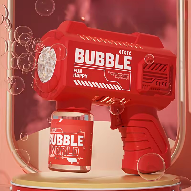 Electric Bubble Gun Soap Autom - огляд і ціна Bubble Machine Outdoor