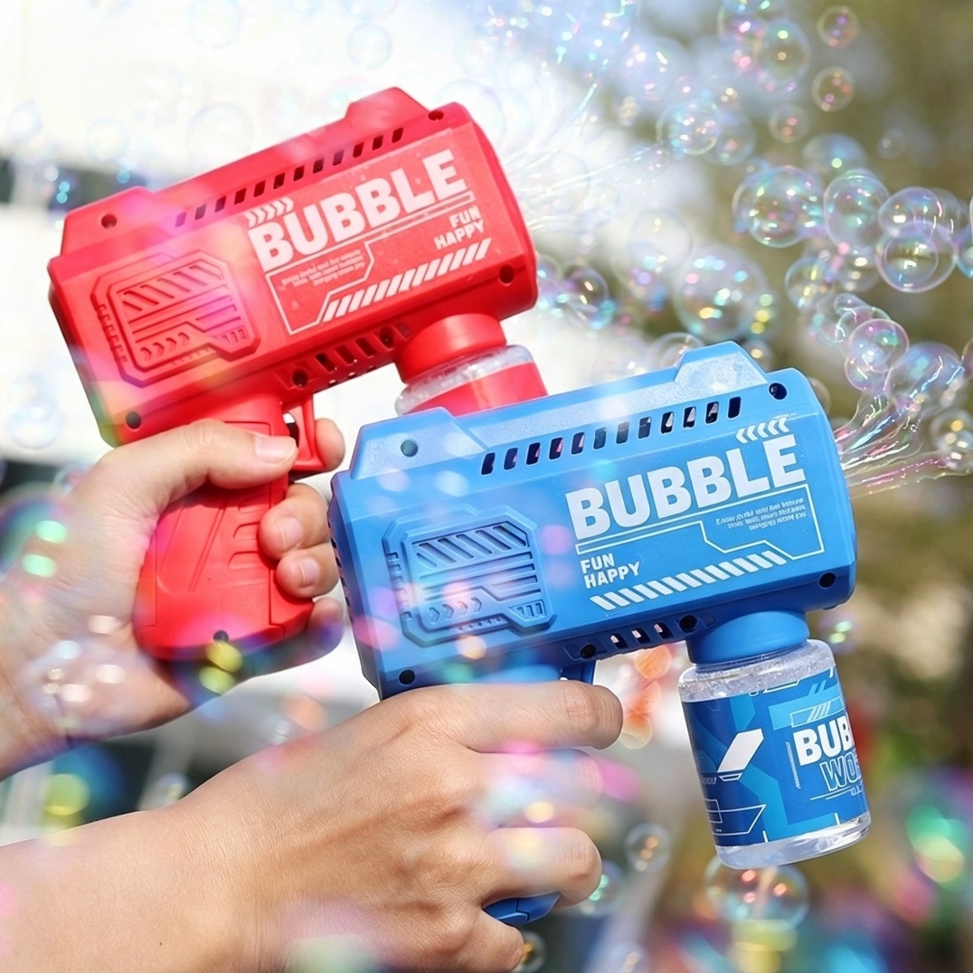 Electric Bubble Gun Soap Autom - огляд і ціна Bubble Machine Outdoor