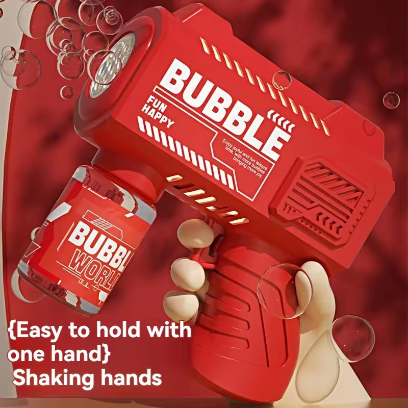 Electric Bubble Gun Soap Autom - огляд і ціна Bubble Machine Outdoor
