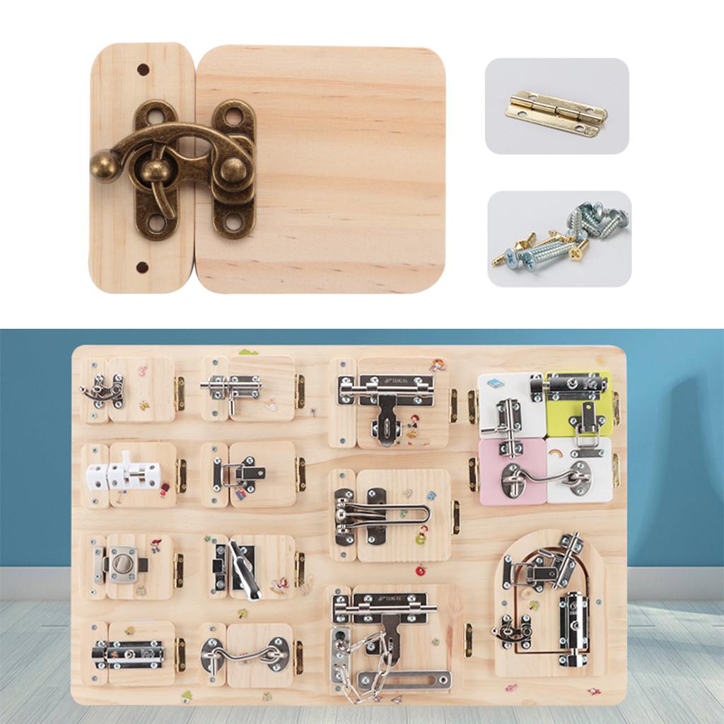 Montessori Busy Board DIY Lock - огляд і ціна Kids Toys Shop