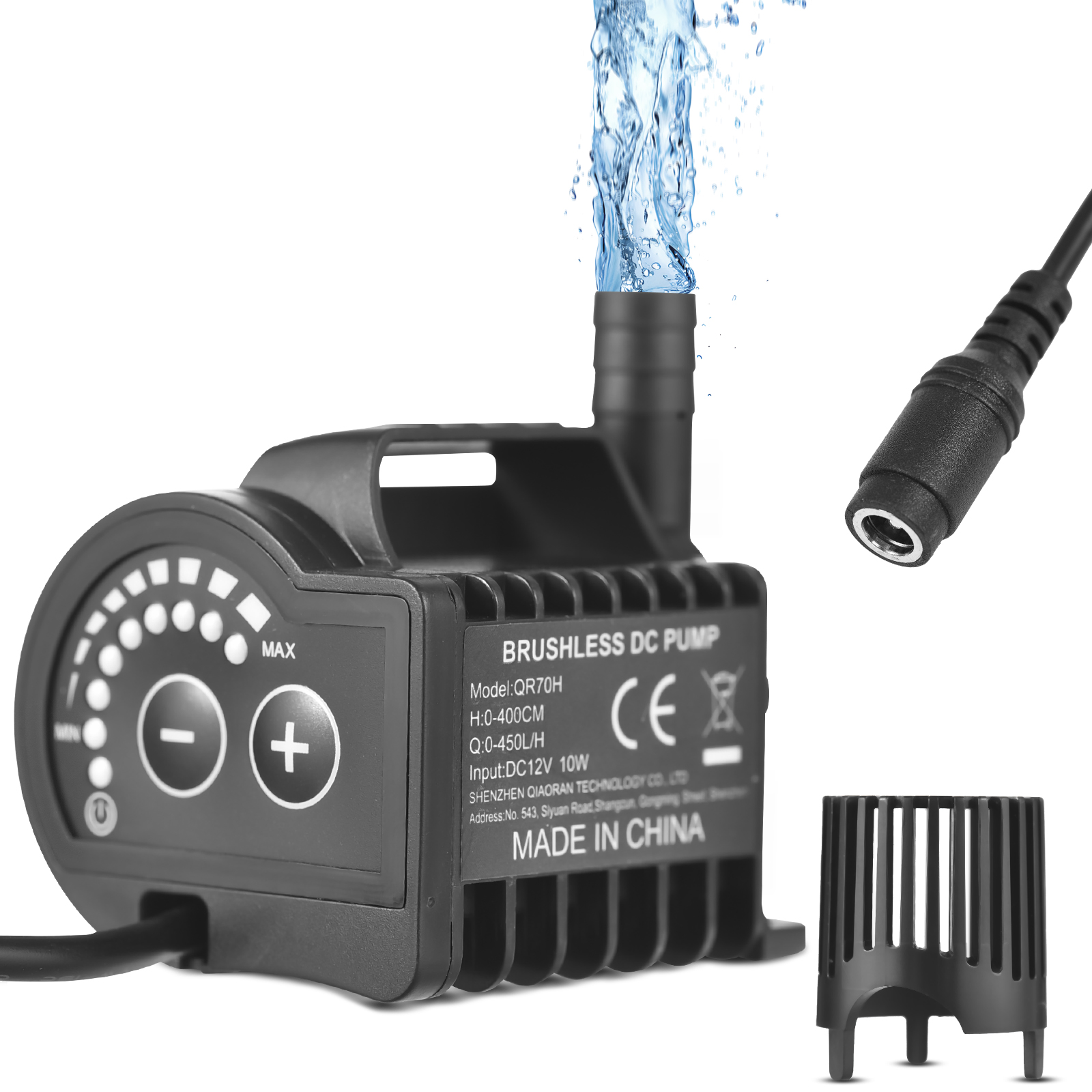 Submersible 12V Water Pump 8 L - огляд і ціна Bubble Machine Outdoor