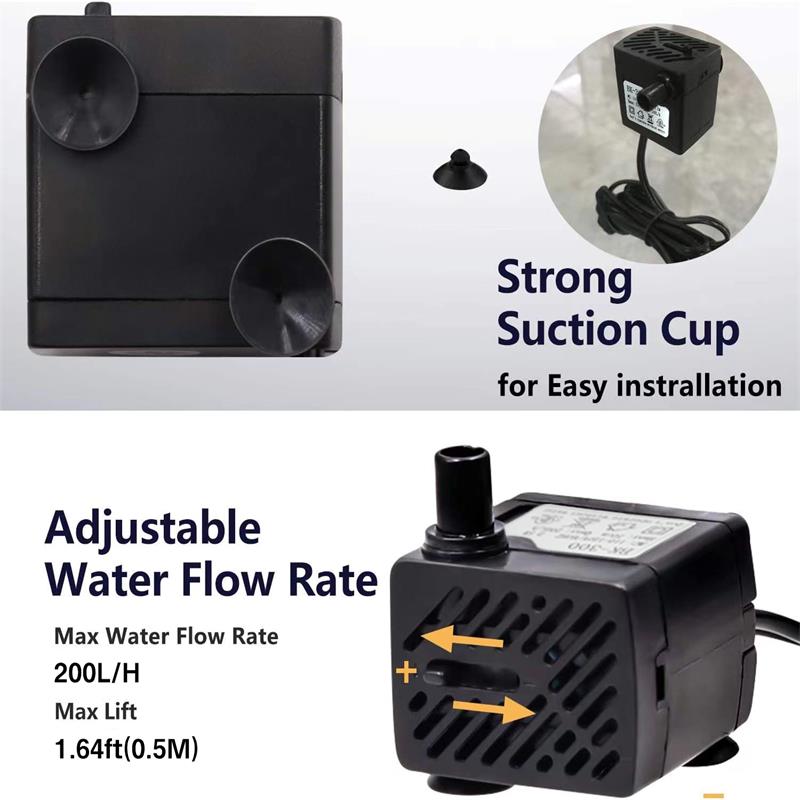 Mini Fish Tank Water Pump Easy - огляд і ціна Bubble Machine Outdoor