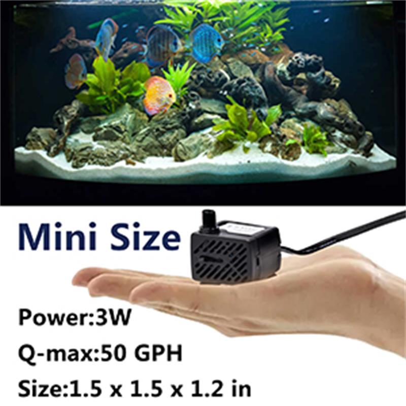 Mini Fish Tank Water Pump Easy - огляд і ціна Bubble Machine Outdoor