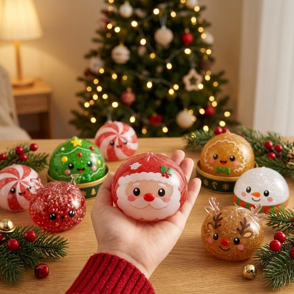 Christmas Dumpling Squishy Squ - огляд і ціна Kids Toys Xmas