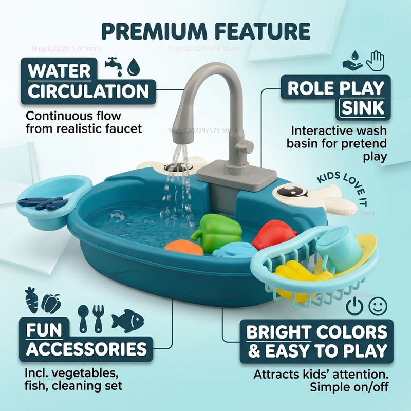 Toddler Interactive Water Play - огляд і ціна Kids Toys Stores