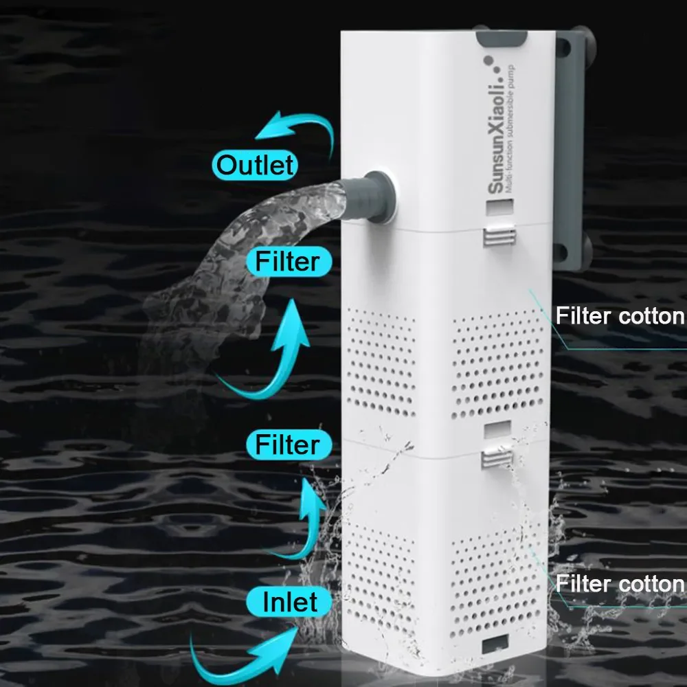 3 In 1 Aquarium Filter Pump Aq - огляд і ціна Bubble Machine Outdoor