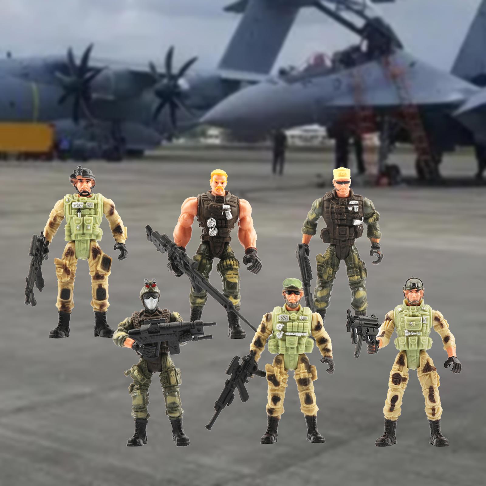 6 Pieces Men Action Figures Se - огляд і ціна Kids Toys Shop