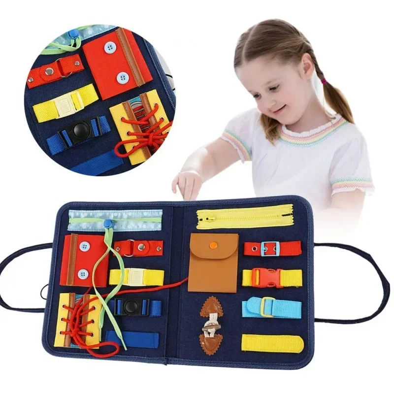 Kids Busy Board Buckle 1-5 Yea - огляд і ціна Kids Zip Toys