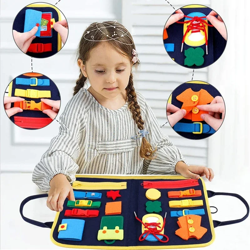Kids Busy Board Buckle 1-5 Yea - огляд і ціна Kids Zip Toys