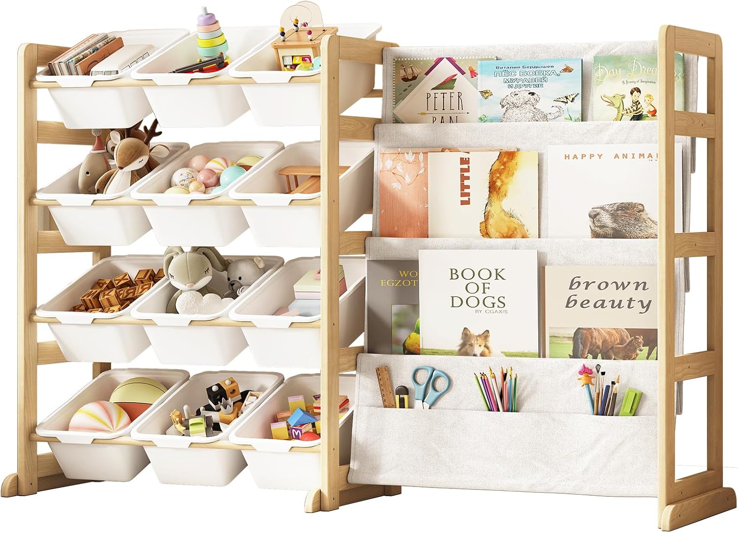 Solid Pine Wood Kids Toy Stora - огляд і ціна Kids Toys Stores