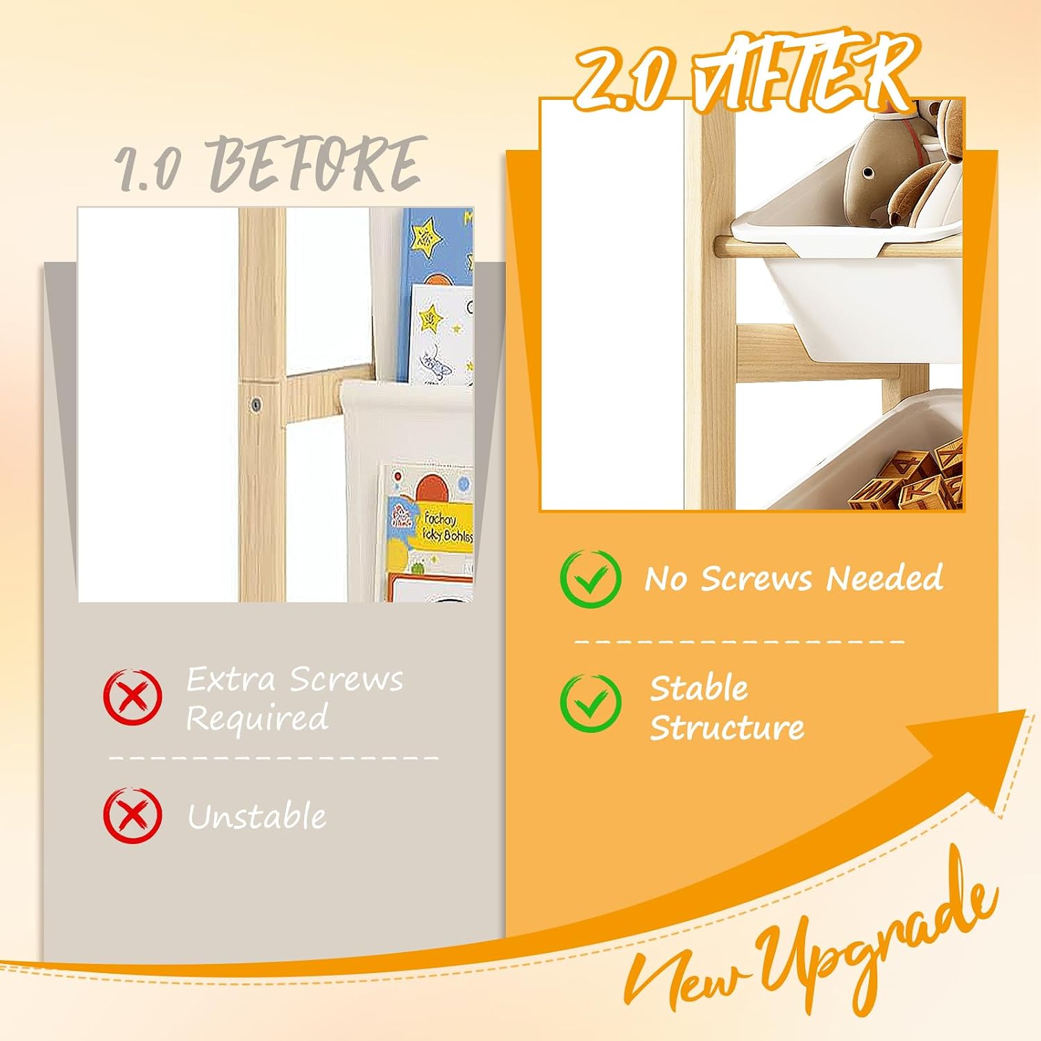 Solid Pine Wood Kids Toy Stora - огляд і ціна Kids Toys Stores