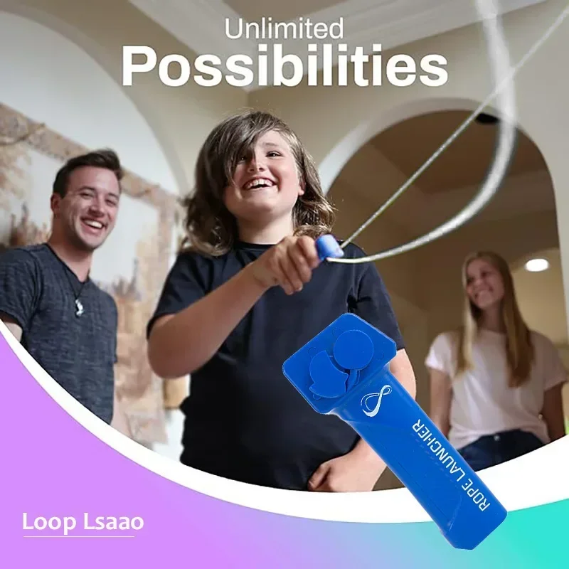 Launcher Loop Rope Toy Rope La - огляд і ціна Kids Zip Toys